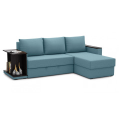Диван угловой Турин ткань Savana plus mint