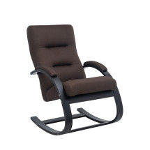 Кресло Leset Милано, Венге, ткань Малмо 28 (коричневый)