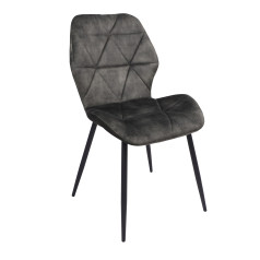 Стул CONGO NEW, винтажный зеленый велюр UF912-4/черный