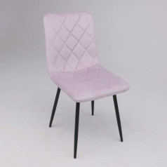 Стул FIONA, лиловый велюр G062-26/черный