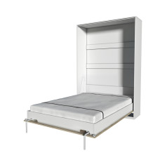 Кровать откидная вертикальная Innova-V140 Белый/Бетон