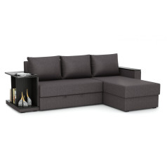 Диван угловой Турин ткань Savana/coffee