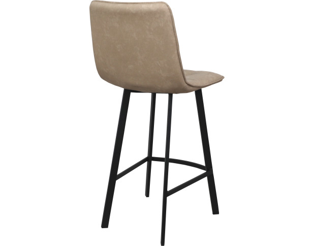 Стул FERNAN бежевый KANSAS 109/Черный, экокожа