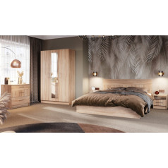 Спальный гарнитур Антария Сонома с 3-х дв. шкафом