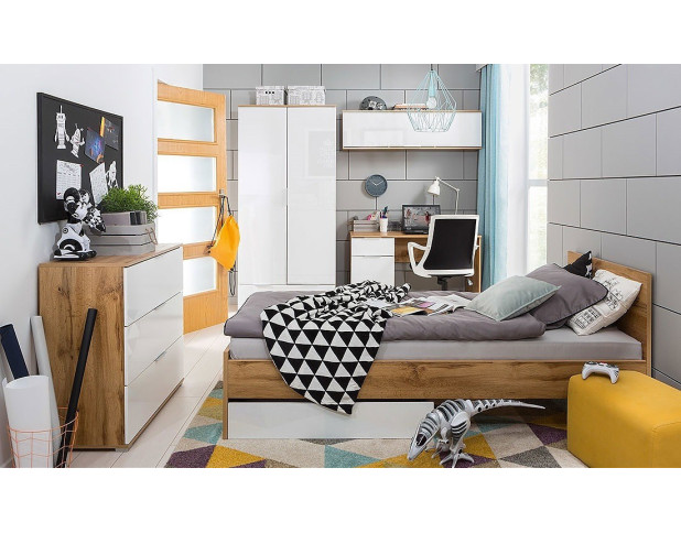 Шкаф платяной ЗЛАТА SZF2D1S