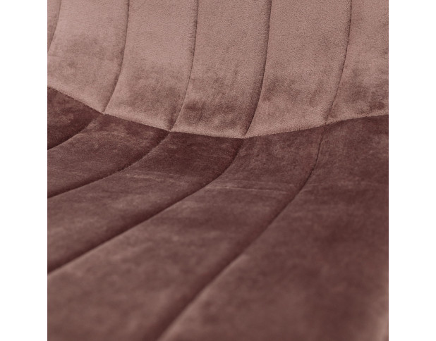 Стул ULTRA, барный, коричневый велюр HLR-49/черный