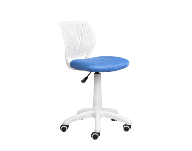 Кресло поворотное PIXEL, ткань-сетка, (голубой)