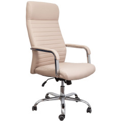 Кресло поворотное PILOT A, ECO, бежевый