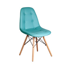 Стул KORD, бирюзовый/дерево