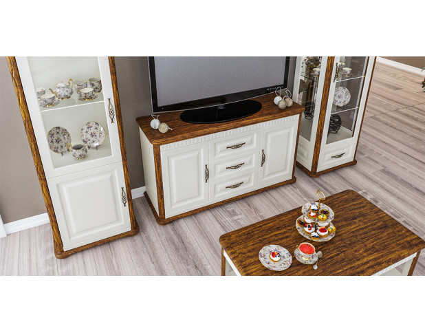 Шкаф с витриной Марсель МН-126-12