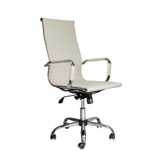 Кресло поворотное ELEGANCE, NEW, ECO, кремовый