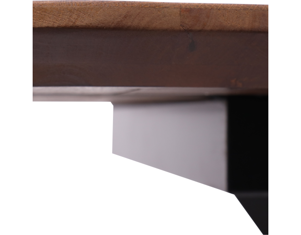 Стол ВЕЙВ раздвижной, 120(160)*80*75, дуб мореный/черный (ПрР-3 DSW (02) КСЕ/Р-80)