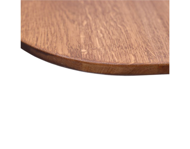 Стол ВЕЙВ раздвижной, 120(160)*80*75, дуб мореный/черный (ПрР-3 DSW (02) КСЕ/Р-80)