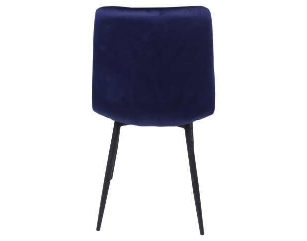 Стул VIOLIN, сапфировый велюр/черный