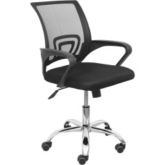 Кресло поворотное RICCI, NEW (черный+черный)