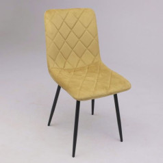 Стул FIONA, карри велюр G062-22/черный