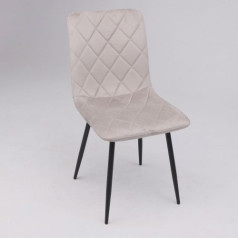 Стул FIONA, латте велюр G062-14/черный
