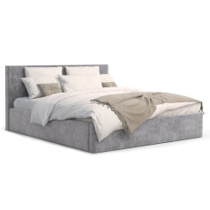 Мягкая кровать Фернандо 180 Antonio/grey (подъемник)