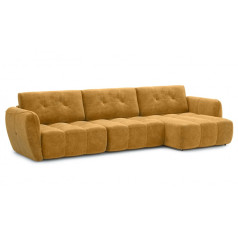 Угловой диван Треви-4 ткань Kengoo/umber