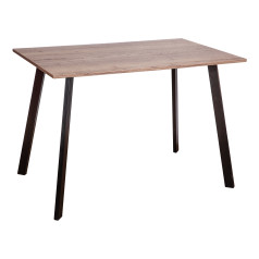 Стол СЛИМ 2 110*70, Дуб/Черный