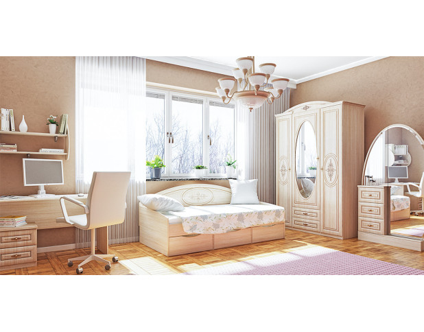 Тумба прикроватная Василиса СП-001-02П