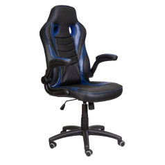 Кресло поворотное JORDAN, синий+черный
