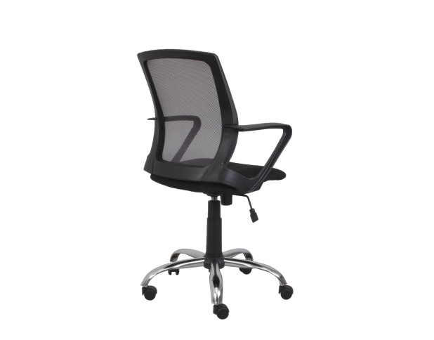Стул FLY GTP CHROME OH/14 TW-1, (TILT), темно-серый/черный
