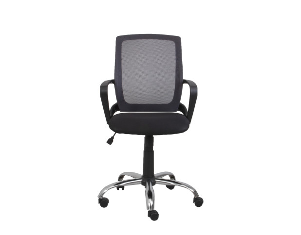 Стул FLY GTP CHROME OH/14 TW-1, (TILT), темно-серый/черный