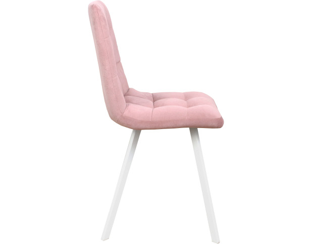 Стул ФИН Розовый CAMARO 19/Белый, ткань