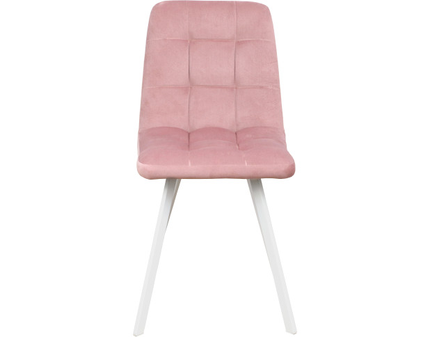 Стул ФИН Розовый CAMARO 19/Белый, ткань