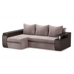 Диван угловой Атика New"  угол ЛВ "7" ткань Cortex Latte"