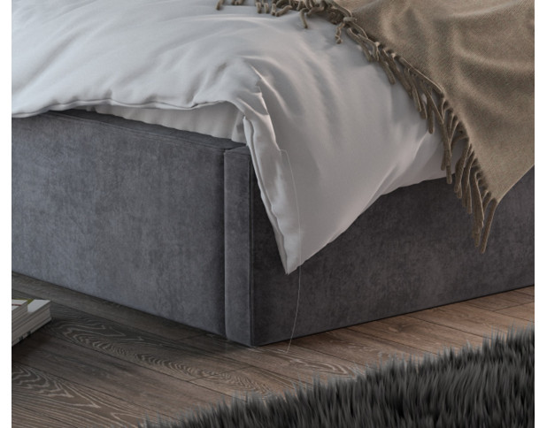 Мягкая кровать Фернандо 140 Antonio/grey (подъемник)