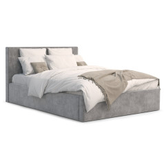 Мягкая кровать Фернандо 140 Antonio/grey (подъемник)