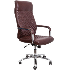 Кресло поворотное PILOT B, ECO, коричневый бриллиант