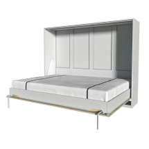 Кровать откидная горизонтальная Innova-H140 (Белый/Дуб сонома)