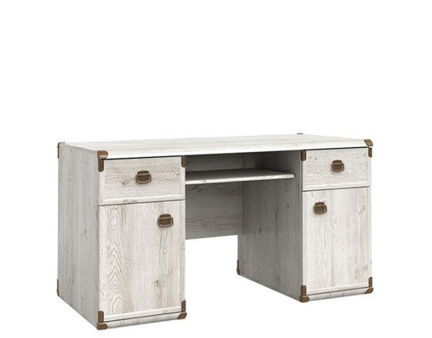 Стол письменный ИНДИАНА JBIU2D2S/140 Сосна каньон