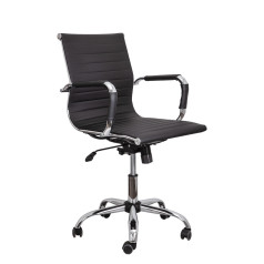 Кресло поворотное EMMANUEL, NEW, черный