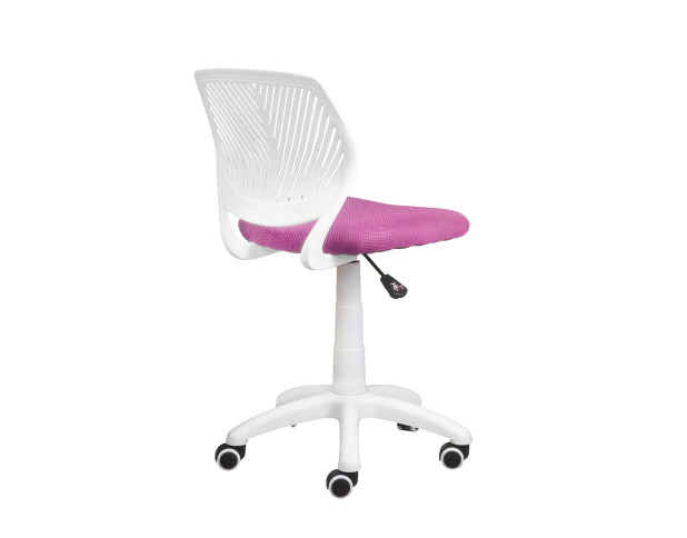 Кресло поворотное PIXEL, ткань-сетка, (розовый)