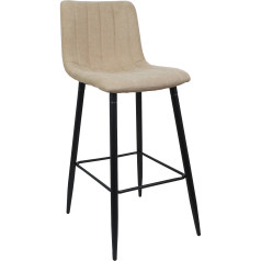 Стул ULTRA, барный, бежевый 1701-03/черный