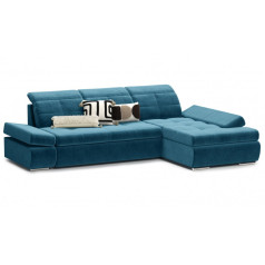 Диван угловой Сканди 2 правый угол Kengoo teal