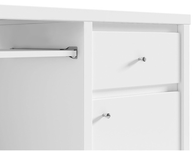 Стол письменный КРИСТИНА BIU1D1S/120(B)