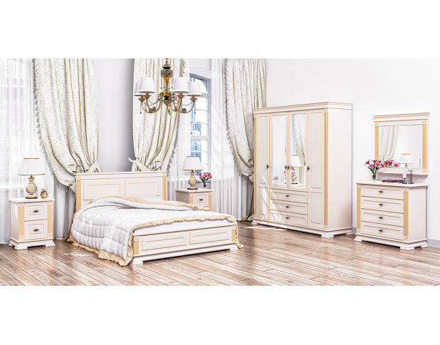 Шкаф с зеркалом Афина МН-222-14