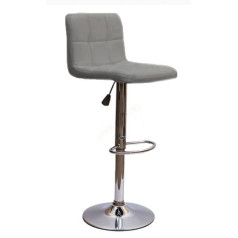Стул барный LOGOS, (серая ткань)