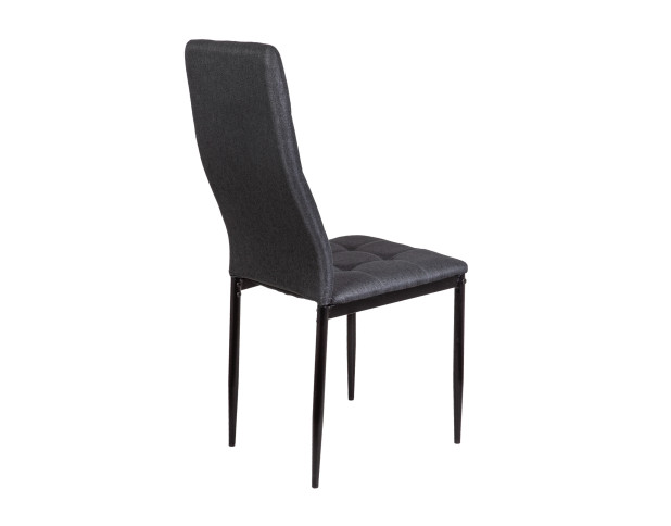 Стул SKY, темно-серая ткань Seattle 007/черный