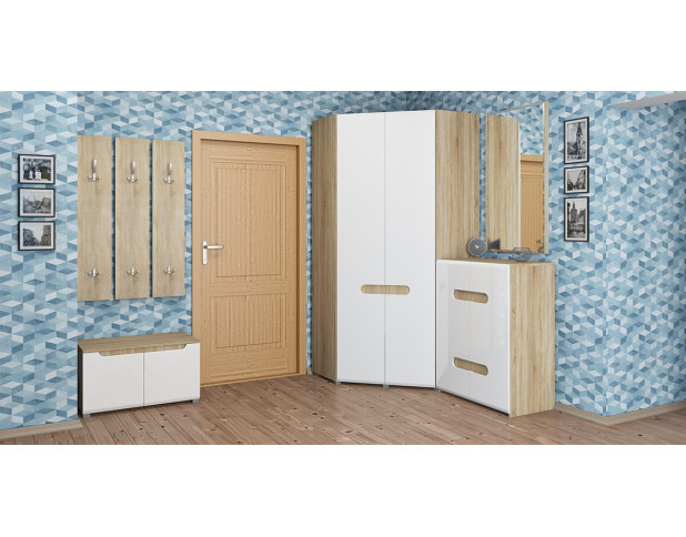 Шкаф угловой Леонардо МН-026-11