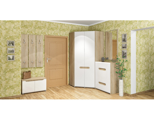 Шкаф угловой Леонардо МН-026-11