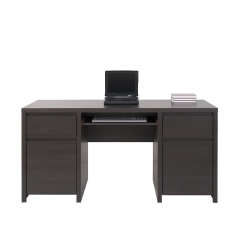 Стол письменный КАСПИАН BIU2D2S Венге