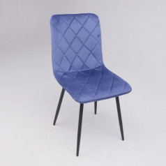 Стул FIONA, сапфир велюр G062-47/черный