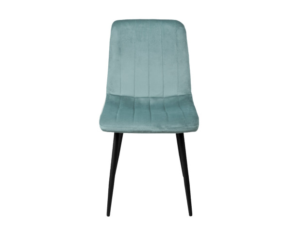 Стул SOLAR, бутылочный велюр/черный