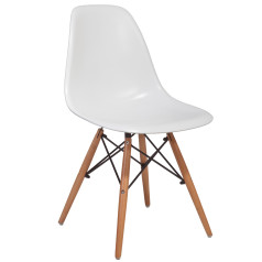 Стул KORD PP белый/дерево